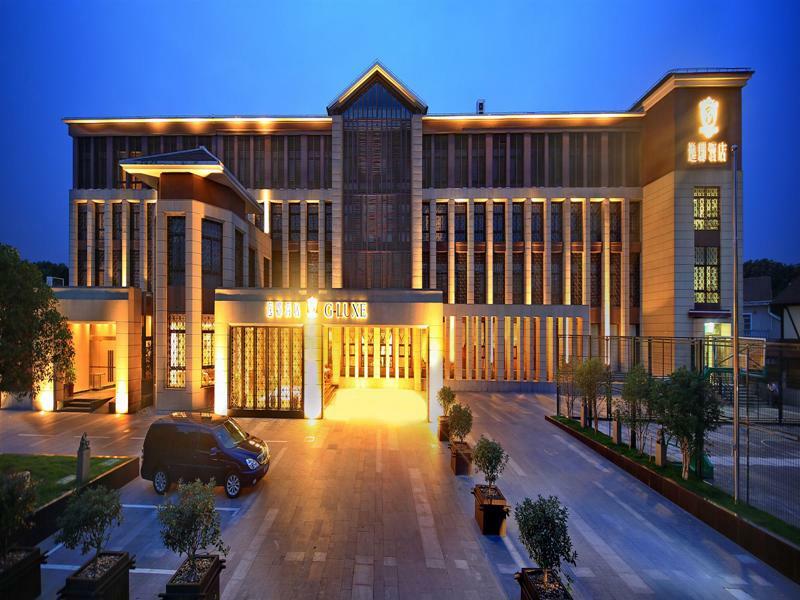 Fondney Hotel Shanghai Necc Hongqiao Airport T2 Bagian luar foto
